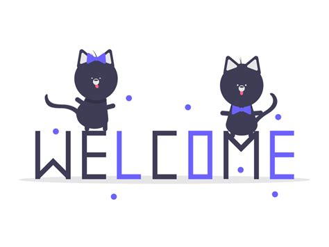 Welcome Cats Gif by Shraddha Shanbhag on Dribbble