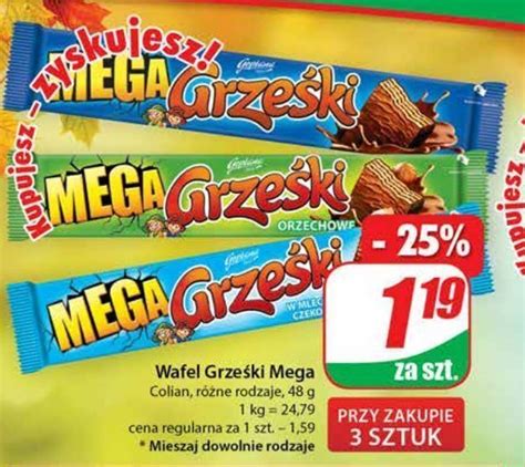 Promocja Wafelek Kakaowy W Czekoladzie Mlecznej Grze Ki Mega W Dino