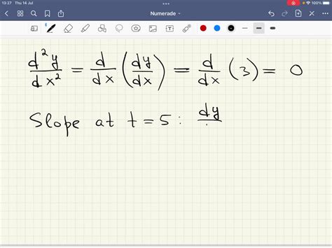 SOLVED Find Dyldx And Dy Dx And Find The Slope And Concavity If