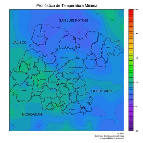 Pronóstico Del Tiempo Para El Estado De Guanajuato