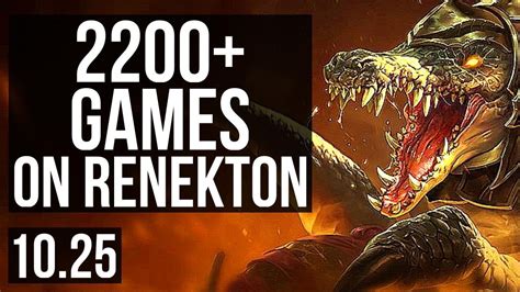 Renekton Vs Illaoi Top 2200 Games 1 3m Mastery 12 3 9 Legendary