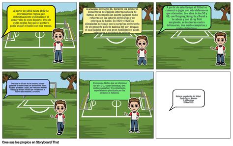 Historia Y Evolución Del Fútbol Storyboard By 0df1e262