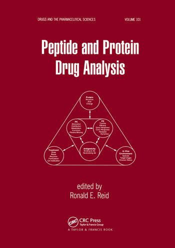 Peptide and Protein Drug Analysis - CRC Press Book