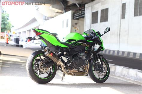 Ninja ZX 25R Pakai Akrapovic Knalpot Hampir Rp 20 Juta Tenaga Bawah