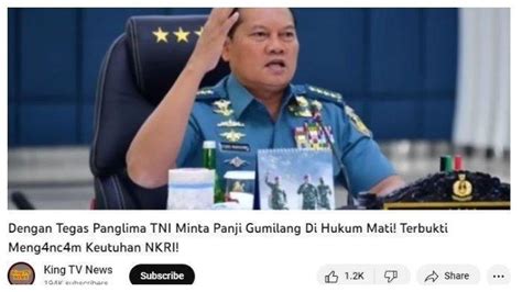 Kontroversi Al Zaytun Kini Beredar Video Panglima TNI Minta Panji