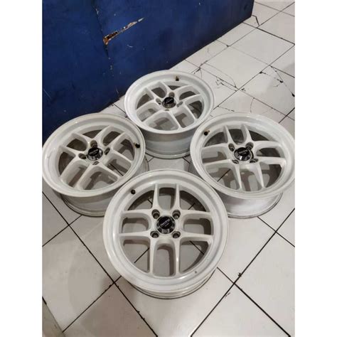 Jual Velg Mobil Bekas Enkei Ring Pcd X Untuk Brio Calya Jazz