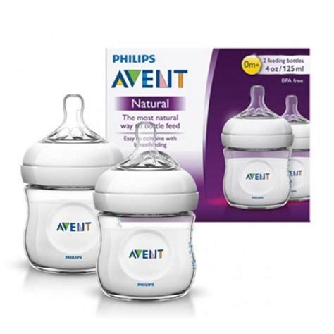 Jual Philips Avent 125ml Botol Susu Avent Natural Dot Menyerupai Puting