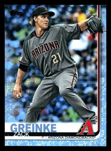 Zack Greinke Kansas City Royals 2019 Topps Blue 661 Ser D 23 50 NrMt