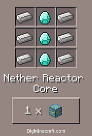 How to make a Nether Reactor Core in Minecraft PE