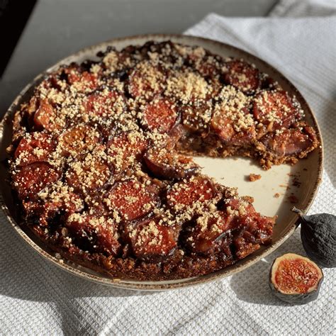 Gluten Free Vegan Fig Tart The Beanstalk