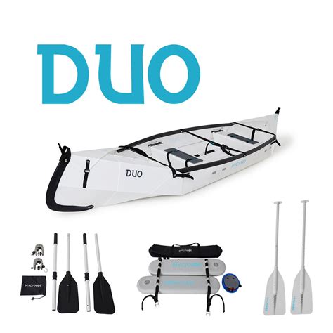 Mycanoe Foldable Boat Origami Kayak Duo Holds 520lbs Mycanoe