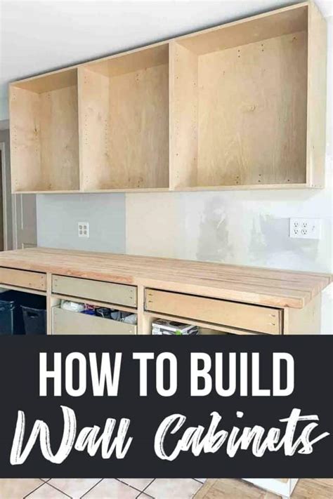 How To Build A Diy Wall Cabinet The Handymans Daughter