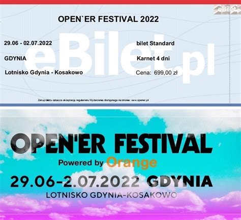 Opener Dniowe Bilety Niska Cena Na Allegro Pl