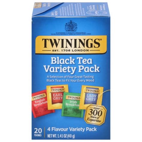 Twinings Of London® Black Tea Variety Pack 20 Ct Fred Meyer