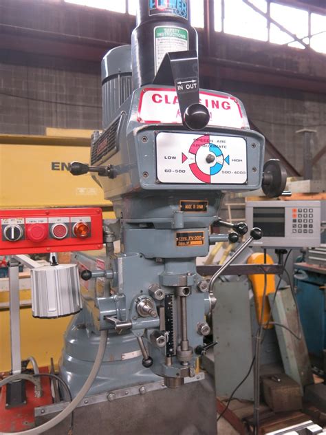 Used Milling Machines For Sale Clausing Kondia 11 X 58 Vertical