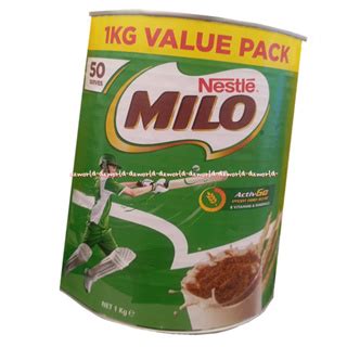 Jual Nestle Milo Kaleng Kg Value Pack Minuman Serbuk Cokelat Dengan