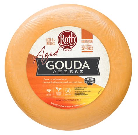 Aged Gouda 1lb Alp And Dell Cheese Store