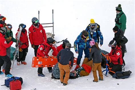 Pro Skier George Mcquinn Knocked Unconscious At Fis World Cup