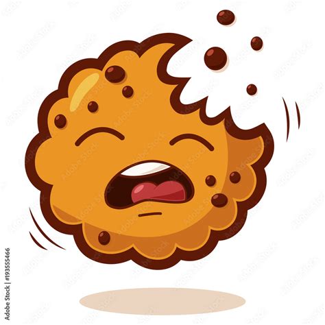 Cookie Bite Clipart Illustration