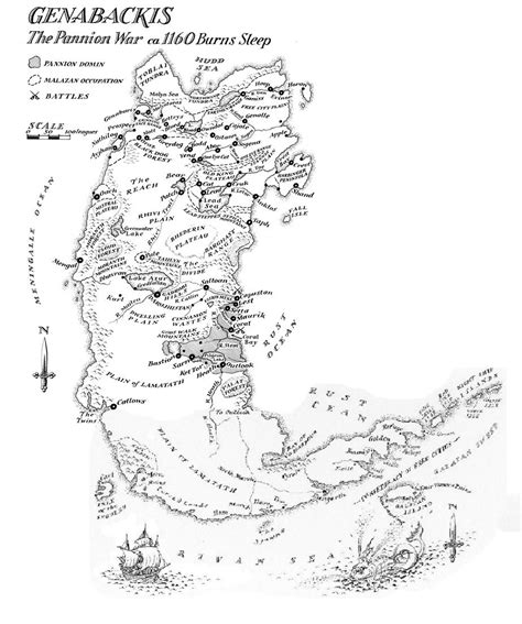 Malazan Map Genabackis