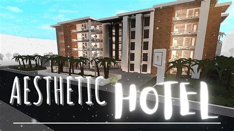 Bloxburg Aesthetic Hotel Speedbuild Part Roblox Youtube Roblox Hot Sex Picture