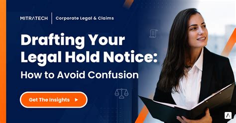 Drafting Your Legal Hold Notice: How to Avoid Confusion | Mitratech