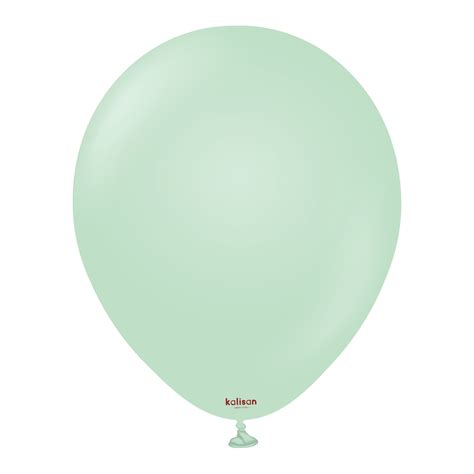 Balony Lateksowe Kalisan Macaron Green Zielony Cm Szt