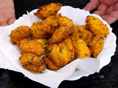 Bolinho De Milho Verde Frito Simples Receita Toda Hora