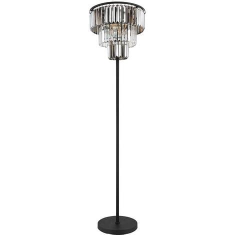 Lampadaire Cristaux De Verre Lampe De Salon Lampadaire Ampoules