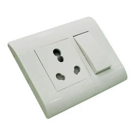 Havells Coral 6a 1 Way 1m White Modular Switch At Rs 31piece Havells