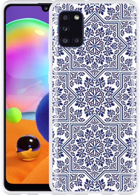 Samsung Galaxy A31 Hoesje Delfts Blauw II Designed By Cazy Bol