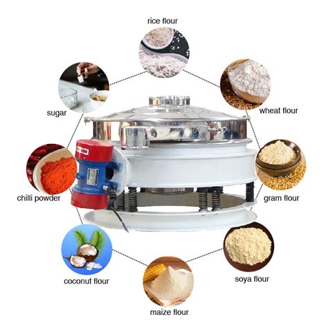 Impurity Removal Straight Direct Discharge Flour Vibrating Sieve