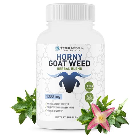 Horny Goat Weed Herbal Blend 60 Capsules Terraform Nutrition