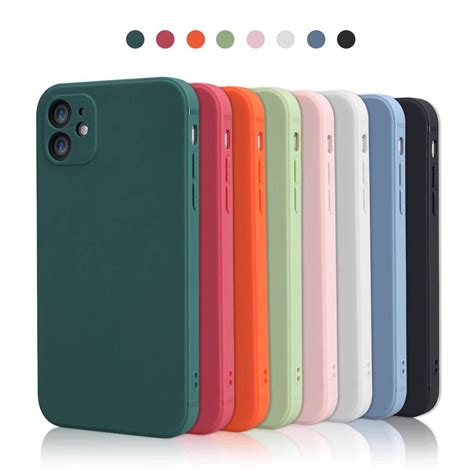 iPhone 12 Mini Soft Silicone Case Cover (Assorted Color ...