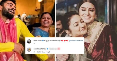 Virat Kohli Mother Day insta post | Virat wishes Mother Day insta post