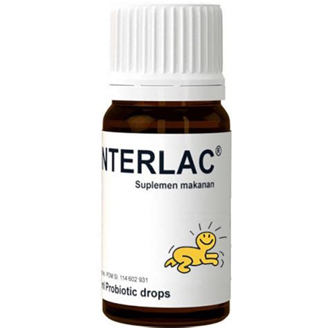 Jual Interlac Drop Ml Probiotik Probiotic Oral Drop Menjaga Kesehatan