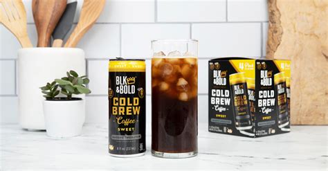 BLK Bold Heads Into RTD With Cold Brew Coffee Launch BevNET