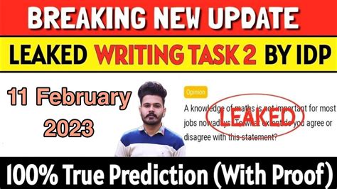 11 February 2023 Ielts Writing Task 2 Prediction Ielts February Exams