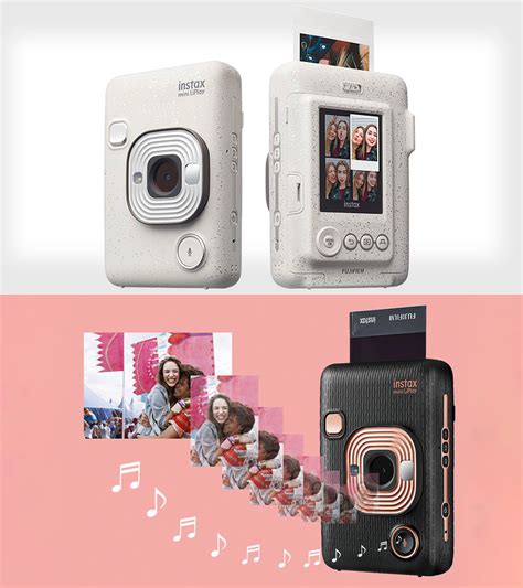 Fujifilm Instax Mini LiPlay Actually Prints Audio Onto Instant Photos ...