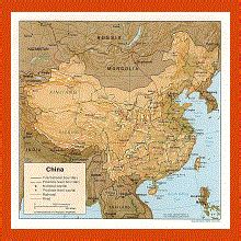 Political And Administrative Map Of China 1953 Maps Of China Maps