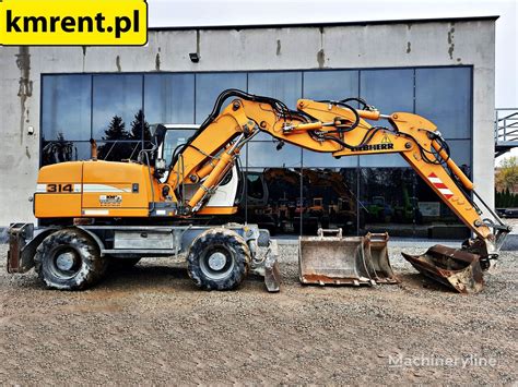 Koparka kołowa LIEBHERR A 314 KOPARKA KOŁOWA 312 316 900 904 JCB 175