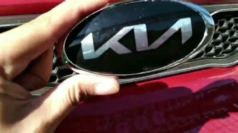 Kia Unveils New Emblem This Similar To The Concept Car Logo