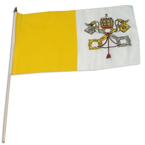 Vatican City Papal 12 X 18 Mounted Flag In 2021 Vatican City Flag