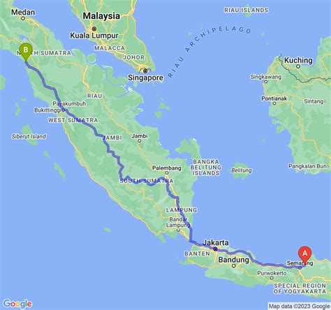 Jarak Dan Durasi Perjalanan Antara Kab Demak Dan Kota Sibolga Navi Id