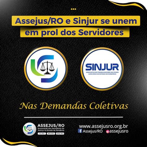 Sinjur E Assejus RO Cobram Do TJ RO O Restabelecimento Do Adicional De