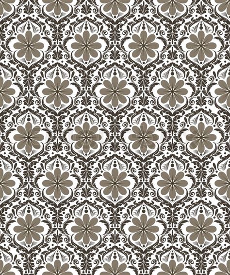 Seamless Pattern Victorian Stock Vector Colourbox