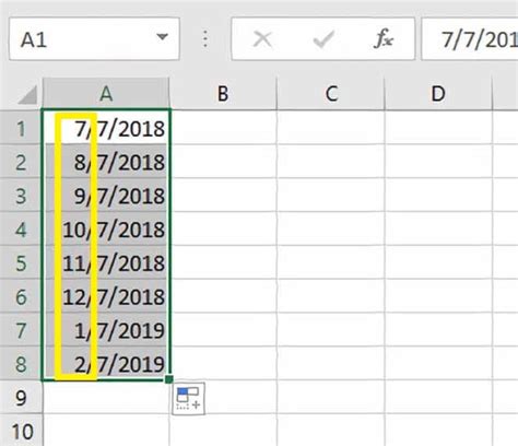 Cara Membuat Tanggal Di Excel Secara Otomatis Berbagi Informasi