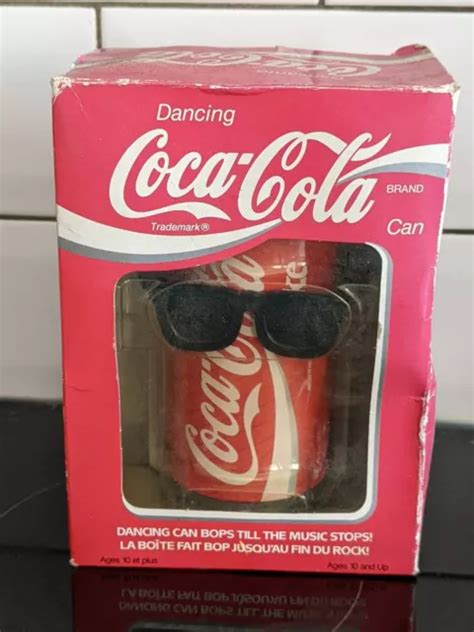 VTG 1980S TAKARA Red Coca Cola Original Dancing Coke Can In Box 99 00