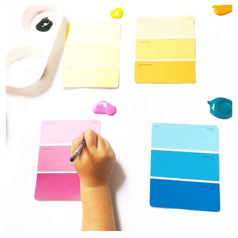 ways   creative  paint chips  creative day