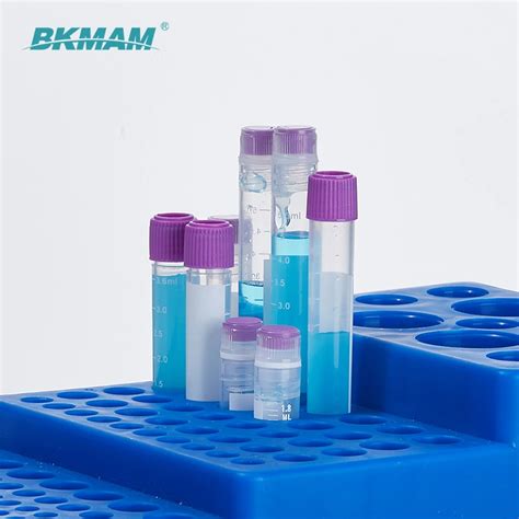 Ultra Low Temperature Cryo Tubes 2ml 3ml 4ml 5ml Cryovials For Cells